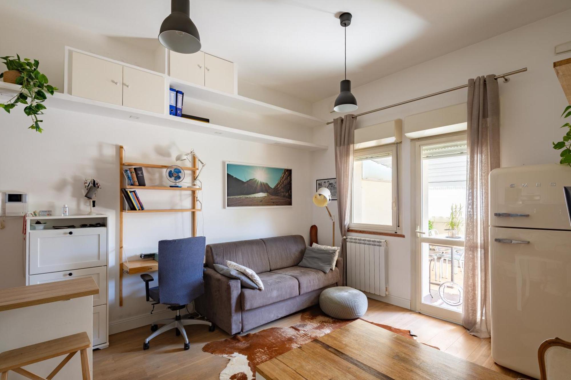 Appartement Pantanella House, 4 Persone, Terrazzo, Wi-fi, Porta Maggiore E San Giovanni, Metro C Per Il Centro E Tram Per La Stazione Termini Rome